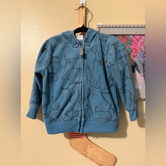 Toddler Dog Breeds Fleece Hoodie - Picture 1 of 3